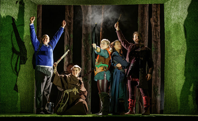Cast of Robin Hood at Bristol Old Vic